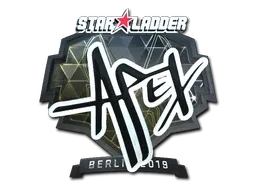 Sticker | apEX (Foil) | Berlin 2019 - $ 0.40