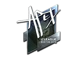 Sticker | apEX (Foil) | Boston 2018 - $ 6.91