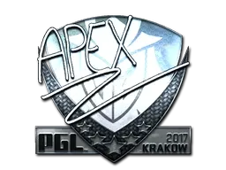 Sticker | apEX (Foil) | Krakow 2017 - $ 38.75