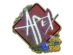 Sticker | apEX (Glitter) | Rio 2022 - $ 0.08