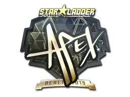 Sticker | apEX (Gold) | Berlin 2019 - $ 8.00