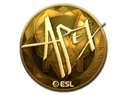 Sticker | apEX (Gold) | Katowice 2019 - $ 109.90