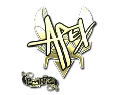 Sticker | apEX (Gold) | Paris 2023 - $ 2.38