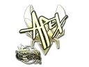 Sticker | apEX (Gold - $ 0.00