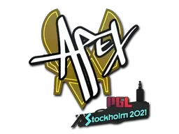 Sticker | apEX | Stockholm 2021 - $ 0.03