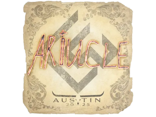 Sticker | Ariucle | Austin 2025 - $ 0.03