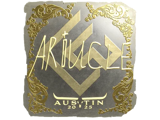 Sticker | Ariucle (Gold) | Austin 2025 - $ 6.48