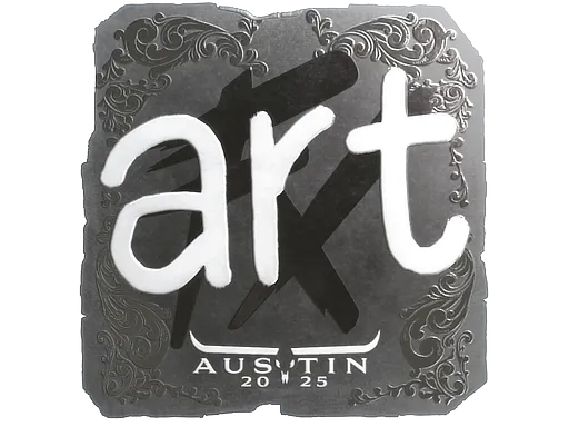 Sticker | arT (Foil) | Austin 2025 - $ 0.34
