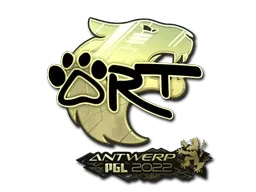 Sticker | arT (Gold) | Antwerp 2022 - $ 11.87