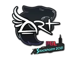 Sticker | arT | Stockholm 2021 - $ 0.03
