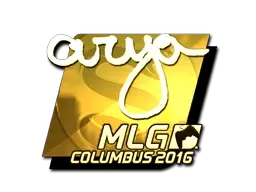 Sticker | arya (Gold) | MLG Columbus 2016 - $ 38.73