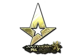 Sticker | Astralis (Gold) | Antwerp 2022 - $ 7.73