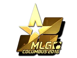 Sticker | Astralis (Gold) | MLG Columbus 2016 ``
