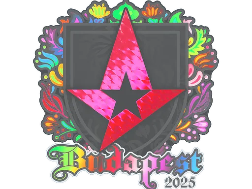 Sticker | Astralis (Holo) | Budapest 2025 - $ 7.33