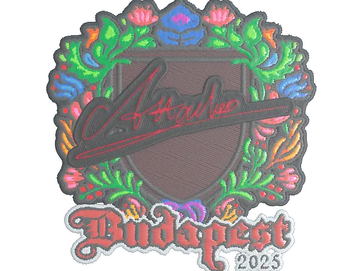 Sticker | Attacker (Embroidered) | Budapest 2025 - $ 0.07