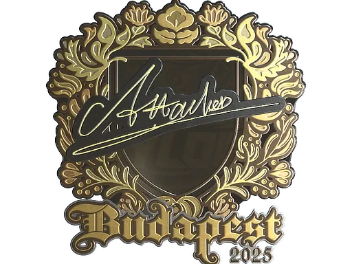 Sticker | Attacker (Gold) | Budapest 2025 - $ 9.34