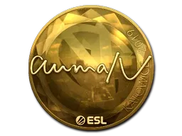 Sticker | aumaN (Gold) | Katowice 2019 - $ 80.97