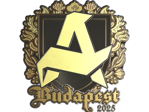 Sticker | Aurora (Gold) | Budapest 2025 - $ 1.53