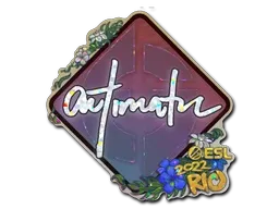Sticker | autimatic (Glitter) | Rio 2022 - $ 0.09