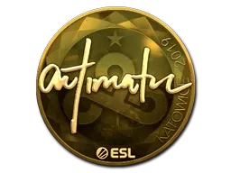Sticker | autimatic (Gold) | Katowice 2019 - $ 98.58