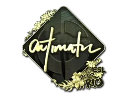 Sticker | autimatic (Gold) | Rio 2022 - $ 8.30
