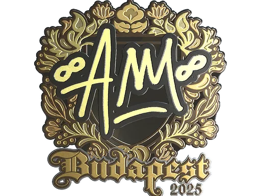 Sticker | AW (Gold) | Budapest 2025 - $ 6.88