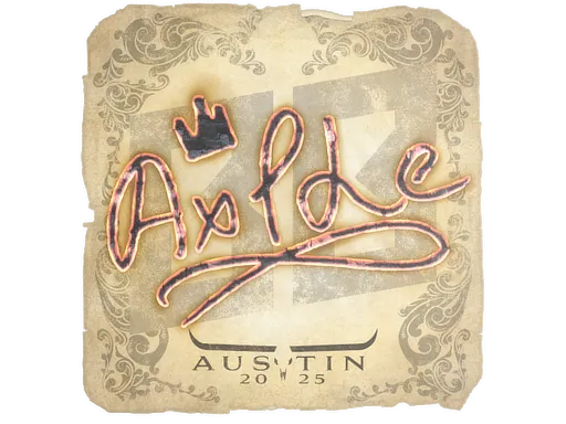 Sticker | Ax1Le | Austin 2025 - $ 0.03