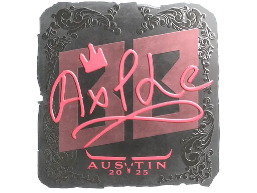 Sticker | Ax1Le (Foil) | Austin 2025 - $ 0.17