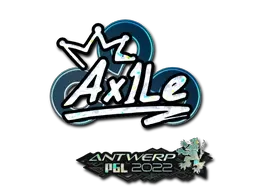 Sticker | Ax1Le (Glitter) | Antwerp 2022 - $ 0.09