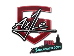 Sticker | Ax1Le | Stockholm 2021 - $ 0.03