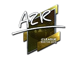 Sticker | AZR (Foil) | Boston 2018 - $ 14.89