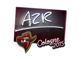 Sticker | AZR (Foil) | Cologne 2015 - $ 7.91