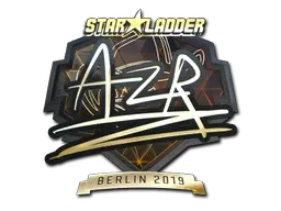 Sticker | AZR (Gold) | Berlin 2019 - $ 4.54