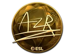 Sticker | AZR (Gold) | Katowice 2019 - $ 39.81