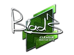 Sticker | B1ad3 (Foil) | Boston 2018 - $ 9.22