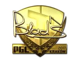 Sticker | B1ad3 (Gold) | Krakow 2017 - $ 594.98