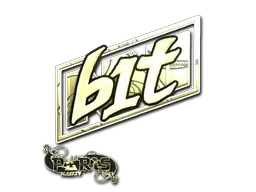 Sticker | b1t (Gold) | Paris 2023 - $ 5.38