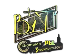 Sticker | b1t (Holo) | Stockholm 2021 - $ 0.16