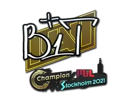 Sticker | b1t | Stockholm 2021 - $ 0.04