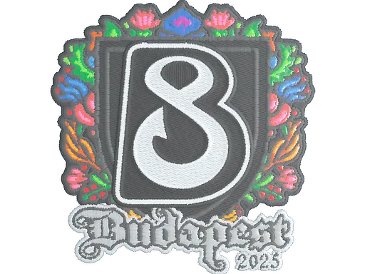Sticker | B8 (Embroidered) | Budapest 2025 - $ 0.03