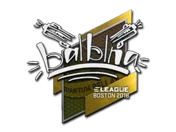 Sticker | balblna | Boston 2018 - $ 1.44