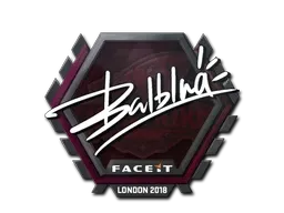 Sticker | balblna | London 2018 - $ 0.55