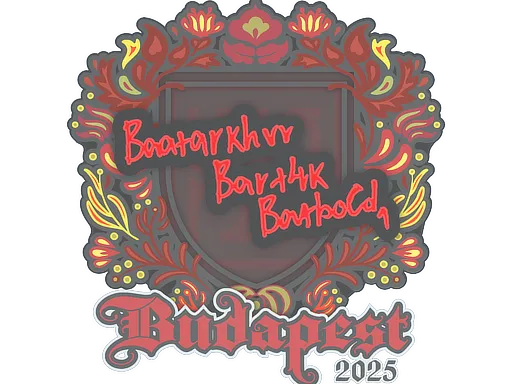 Sticker | Bart4k | Budapest 2025 - $ 0.03