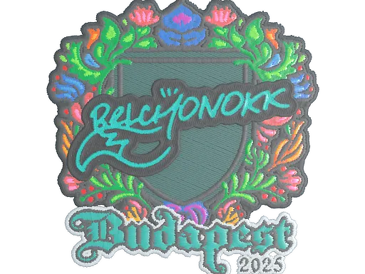 Sticker | BELCHONOKK (Embroidered) | Budapest 2025 - $ 0.10