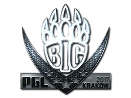 Sticker | BIG (Foil) | Krakow 2017 - $ 16.59