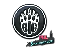 Sticker | BIG (Foil) | Stockholm 2021 - $ 1.90