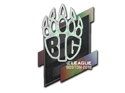 Sticker | BIG (Holo) | Boston 2018 - $ 6.23