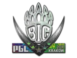 Sticker | BIG (Holo) | Krakow 2017 - $ 5.55