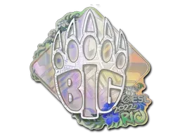 Sticker | BIG (Holo) | Rio 2022 - $ 0.43