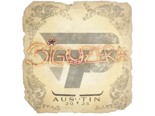 Sticker | biguzera | Austin 2025 - $ 0.03